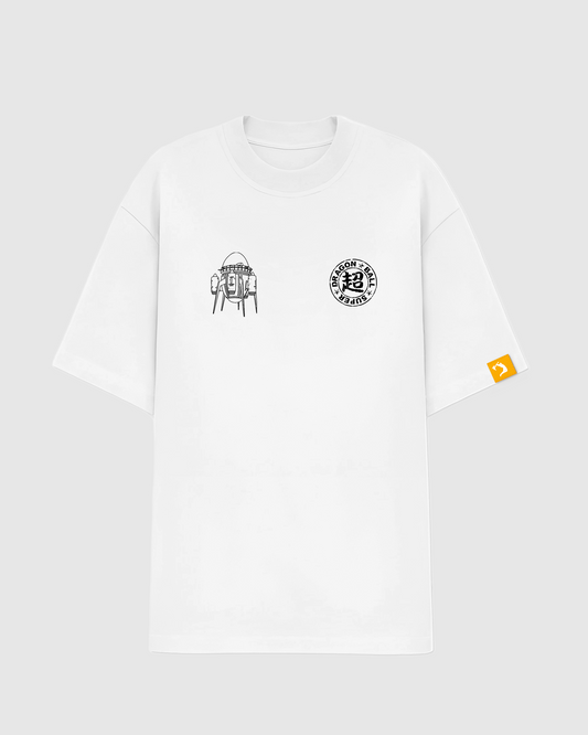 Oversized - DBSuper Future Trunks (Branco)