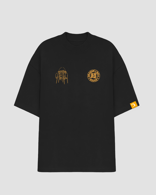 Oversized - DBSuper Future Trunks (Preto)