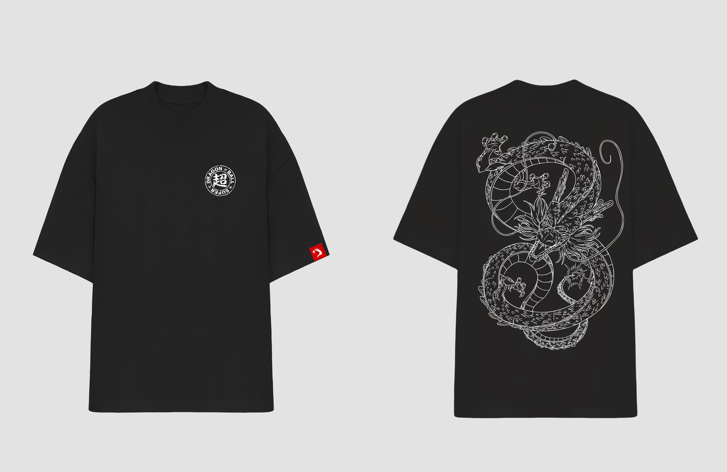 Oversized - DBSuper Shenron (Preto)